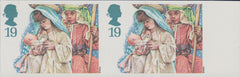 74800 - 1994 19P CHRISTMAS IMPERFORATE PAIR (SG1843a). A s...