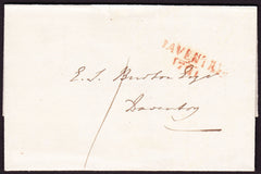 74852 - NORTHANTS/'DAVENTRY 72' MILEAGE MARK (NN47). Undated entire used loc...