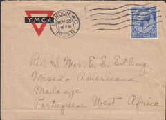 75227 - 1923 MAIL LONDON TO MALANJE PORTUGUESE WEST AFRICA (NOW A...
