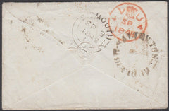 75241 - 1848 DEVON/'BUDLEIGH SALTERTON' UDC (DN160). 1848 envelope Budl...