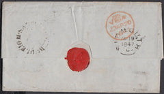 75243 - DEVON - BUDLEIGH SALTERTON UDC. 1847 entire Budlei...
