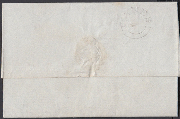 75310 - DEVON - TOTNES UDC (DN1506). 1838 wrapper to Exete...