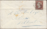 75356 - 1854 MAIL TORQUAY TO ASHBURTON 'UNION-STREET' UDC. Envelope