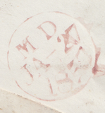 75360 BLUE-GREEN '805' BARRED NUMERAL OF TORQUAY ON COVER (SPEC C1ub)/PL.29(SG29)(DD).