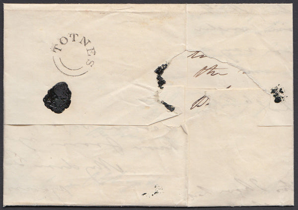 75385 - DEVON/"TOTNES" UDC (DN1506). Undated entire Totne...