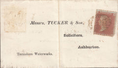 75395 - 1855 DEVON/'"BROAD-HEMPSTON' UDC. 1855 printed ...