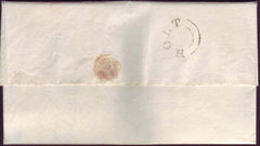 75998 - 1831 NORFOLK/'HOLT' UDC (NK211). Entire Holt to Wymondham with ms "8"...
