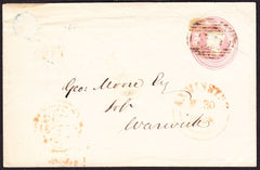 76180 - DEVON. THE "37" BARRED NUMERAL OF SEATON. 1848 1d ...