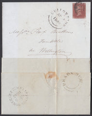 76367 - 1845 DEVON/'BRADNINCH' UDC. Entire Bradminch to ...