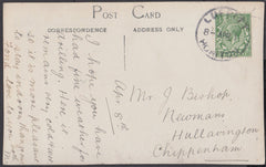76399 - DEVON. 1915 post card of the Church, Combe Raleigh...
