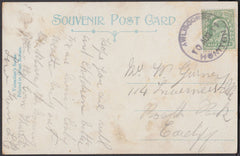 76424 - DEVON. 1911 post card of Honiton to Cardiff with K...