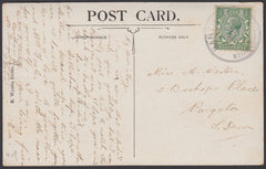 76524 - DEVON. 1917 post card of Bantham to Paignton with ...
