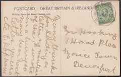 76601 - DEVON. 1913 post card of Lewisham to Devonport wit...