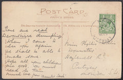 76668 - DEVON. 1916 post card of "Devonshire Dumplings" to...