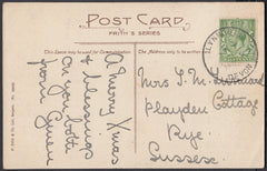 76669 - DEVON. 1915 post card of Cherry Bridge to Rye with...