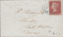 76690 - PALE BLUE '790' NUMERAL OF LYNMOUTH (DEVON) ON COVER (SPEC C1ub)/PL.45 (SG29)(DL).