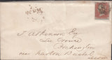 76766 - 1855 MAIL LONDON TO BICKINGTON (DEVON) WITH 'BICKINGTON' UDC. Letter from