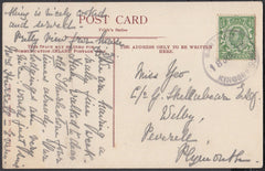 76810 - DEVON. 1912 post card of Bantham to Plymouth with ...