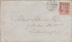 77192 BLUE 'GLASGOW/159' DUPLEX IN BLUE ON COVER/PL.34(SPEC C9).