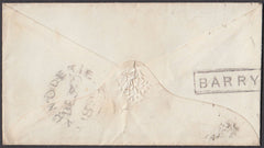 77247 - 'BARRY' SCOTS LOCAL (CO.ANGUS) HAND STAMP USED AS ...