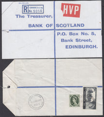 77638 - 1964 HIGH VALUE PACKET SERVICE/£1 CASTLE ISSUE. Li...