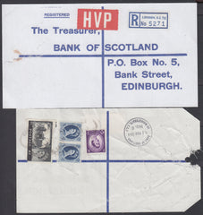 77641 - 1964 HIGH VALUE PACKET SERVICE/£1 CASTLE ISSUE. Li...