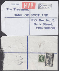 77644 - 1964 HIGH VALUE PACKET SERVICE/£1 CASTLE ISSUE. Li...