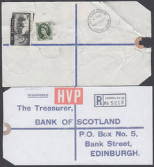77649 - 1964 HIGH VALUE PACKET SERVICE/£1 CASTLE ISSUE. Li...