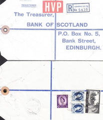 77664 - 1964 HIGH VALUE PACKET SERVICE/£1 CASTLE ISSUE. Li...