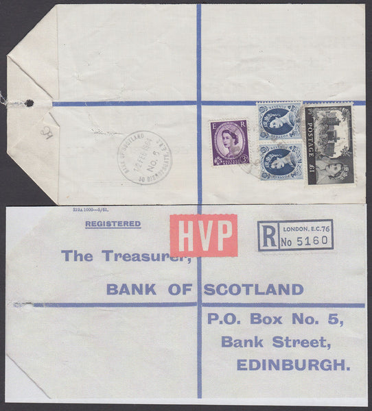 77673 - 1964 HIGH VALUE PACKET SERVICE/£1 CASTLE ISSUE. Li...