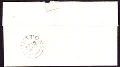 77867 - DEVON. 1831 wrapper Honiton to Exeter, postal char...