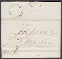 77885 - NORFOLK/'LONG STRATTON' UDC (NK 224). Undated letter Long Stratton to Wymondham...