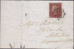 78378 - THE DISTINCTIVE MALTESE CROSS OF NORWICH ON 1844 TURNED COVER (Spec B1ts).