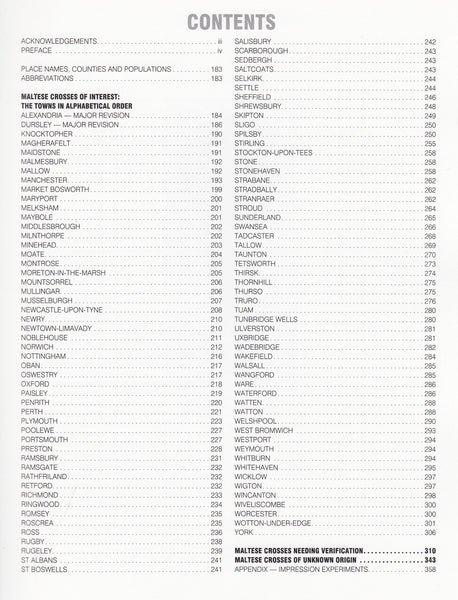 78626 - ENCYCLOPEDIA OF THE MALTESE CROSS - CANCELLATIONS ...