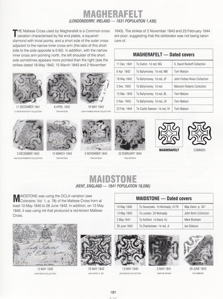 78626 - ENCYCLOPEDIA OF THE MALTESE CROSS - CANCELLATIONS ...