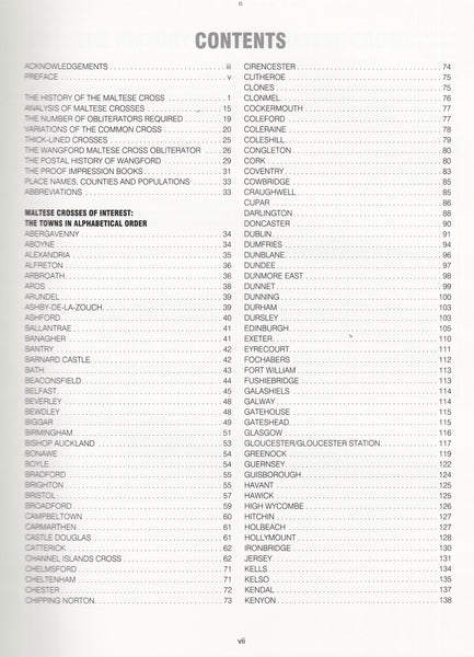 78627 - ENCYCLOPEDIA OF THE MALTESE CROSS - CANCELLATIONS ...