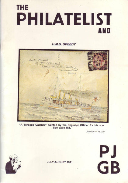 78949 - THE PHILATELIST AND PJ GB. JULY-AUGUST 1991.