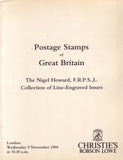 79042 - POSTAGE STAMPS OF GREAT BRITAIN: The Nigel Howard ...