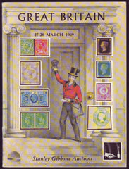 79245 - STANLEY GIBBONS "GREAT BRITAIN" AUCTION MARCH 1969...