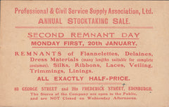 79250 - ADVERTISING. 1913 KGV ½d Downey Head postcard used...