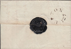 79284 - WORCS/UPTON 127 MILEAGE MARK(WO796). Undated large-part wrapper to Ludl...