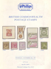 79296 - BRITISH COMMONWEALTH POSTAGE STAMPS. Phillips auct...