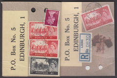 79379 - 1969 HIGH VALUE PACKET MAIL. Parcel tag sent regis...