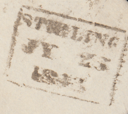 79551 - STIRLING DISTINCTIVE CROSS (SPEC B1tu) USED ON COVER.