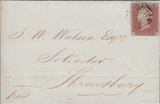 80090 - PL.33 (PF)(SG8) ON COVER. 1843 let...