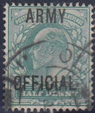 80129 1902 KEDVII ½d, 1d and 6d "ARMY OFFICIAL" overprint.