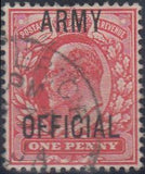 80129 1902 KEDVII ½d, 1d and 6d "ARMY OFFICIAL" overprint.