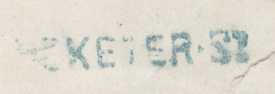 80295 - 1857 PLYMOUTH SPOON (RA111, THIRD PERIOD OF USE) USED A...