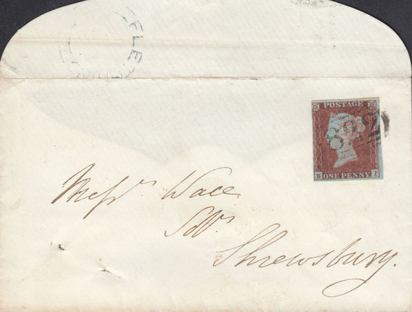 80762 - UCKFIELD (SUSSEX) CANCELLATIONS. Collection 1849-1...