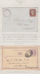 80764 - HAILSHAM (SUSSEX) CANCELLATIONS. Good group 1840s-...